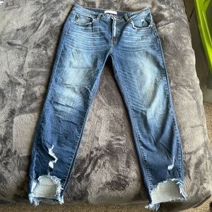 Kancan ankle distressed